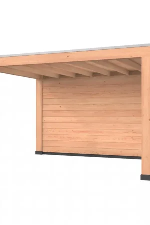 Meest Verkocht Douglas overkapping, 400 x 300, met achterwand, Westwood Robuust